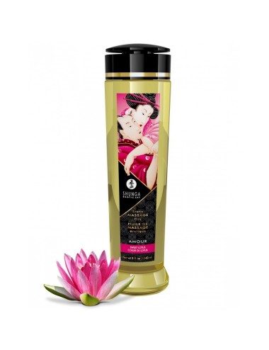 Huile de Massage Amour Saveur Coeur de Lotus - 240 ml
