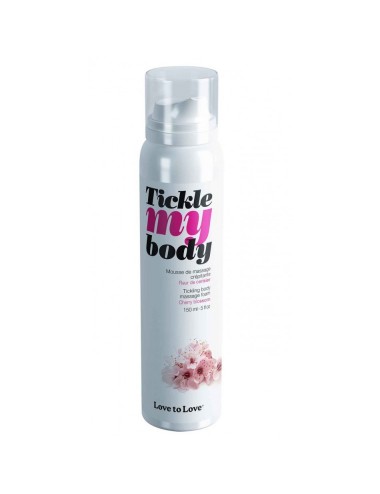Mousse de Massage Fleur de Cerisier Tickle My body - 150 ml