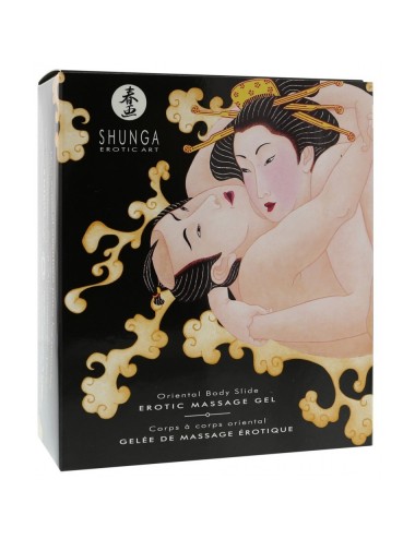 Gelee et Drap de Massage Erotique Melon - Mangue