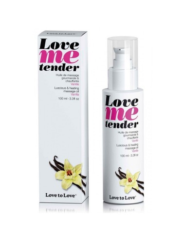 Huile de massage Love Me tender saveur Vanille - 100 ml