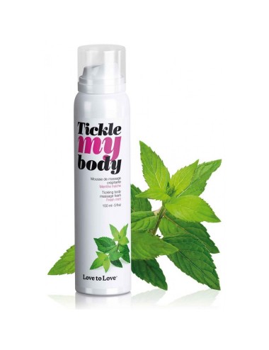 Mousse de massage à la Menthe Tickle My body - 150 ml