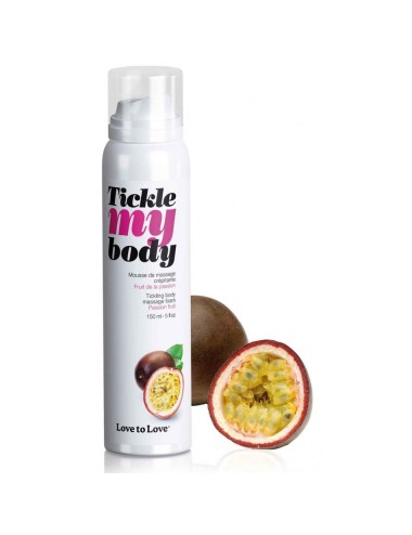 Mousse de massage Fruit de la Passion Tickle My body - 150 ml