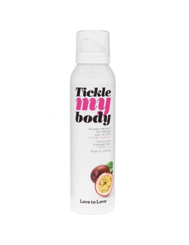 Mousse de massage Fruit de la Passion Tickle My body - 150 ml