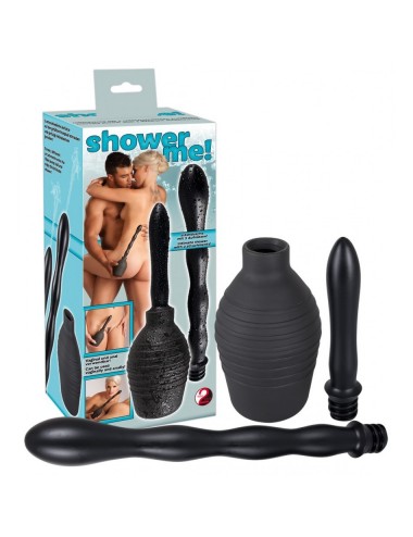 Poire à lavement 2 embouts Shower Me