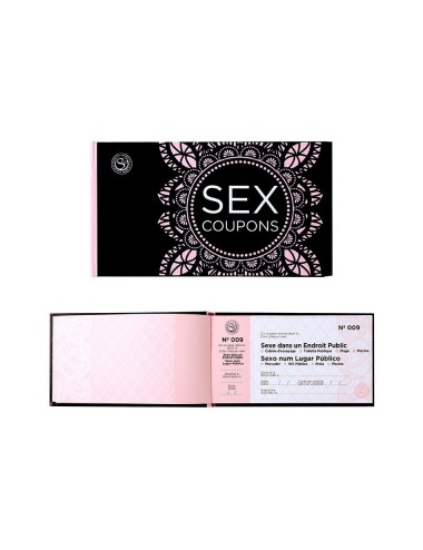 Sextoys - Jeux coquins - 50 sex coupons - Secret Play