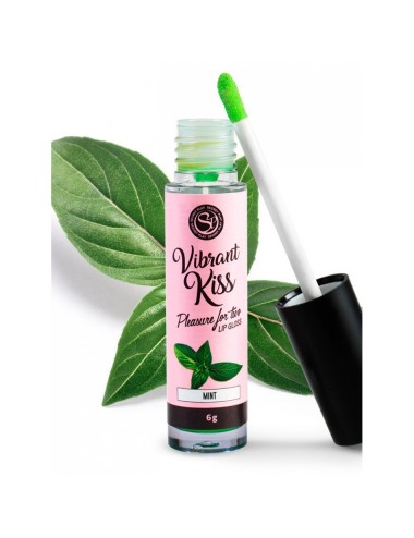 Gloss vibrant Kiss Saveur Menthe - 6 gr