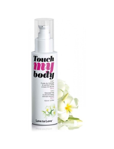 Massage  Lubrifiant Touch My Body Monoï - 100 ml
