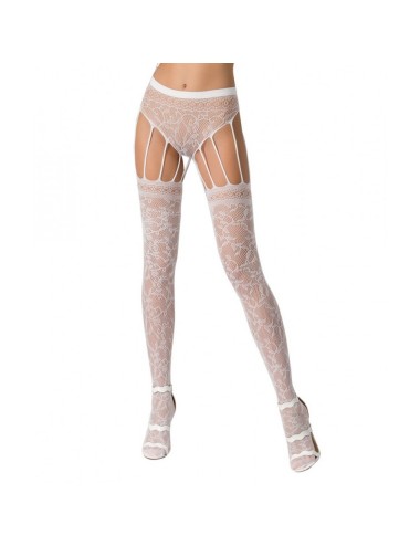 Collant Blanc Sexy S003 - TU