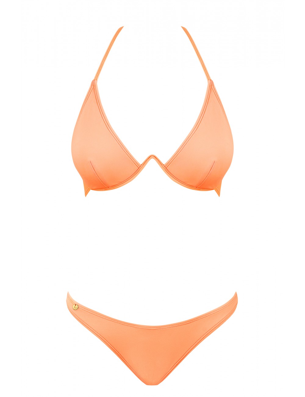 Lingerie - Maillots de bain et tenues de plage - Maillot de bain bikini 2 pcs - Paralia - Corail - Obsessive