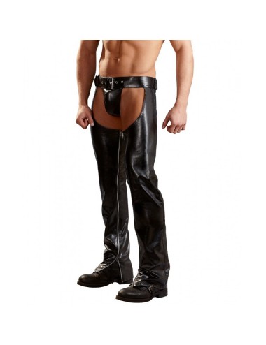 Chaps et String Noir - L