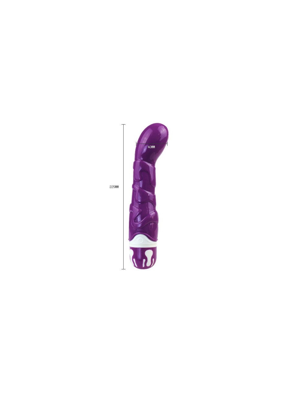 Sextoys - Masturbateurs & Stimulateurs - Realistic cock 10 ritmos sensation lila - Baile Vibrators