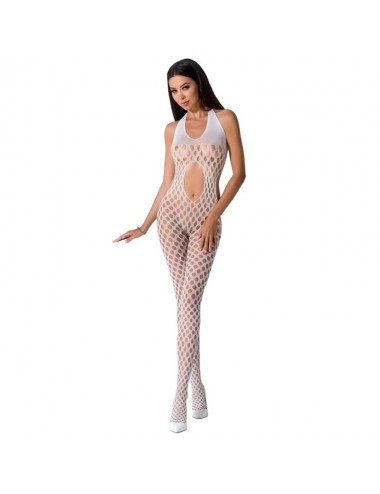 Lingerie - Combinaisons - Passion woman bs065 bodystocking blanc taille unique - Passion Woman Bodystockings