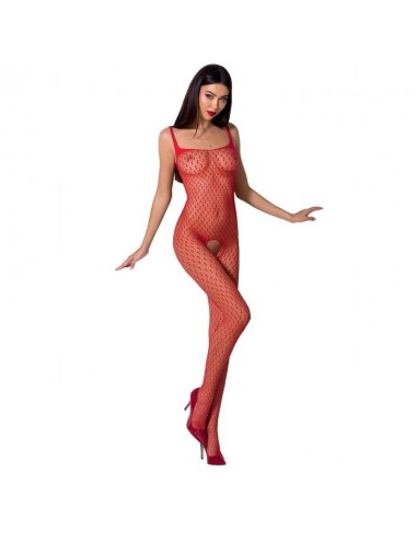 Lingerie - Combinaisons - Bodystocking passion woman bs071 - rouge taille unique - Passion Woman Bodystockings