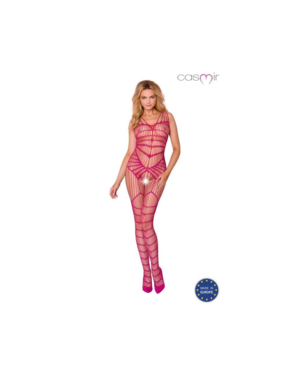 Lingerie - Combinaisons - CASMIR CA004 BODYSTOCKING TAILLE UNIQUE - FUCHSIA - Casmir