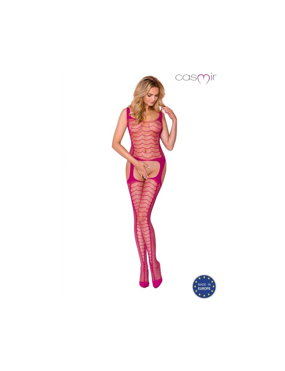 Lingerie - Combinaisons - CASMIR CA007 BODYSTOCKING TAILLE UNIQUE - FUCHSIA - Casmir