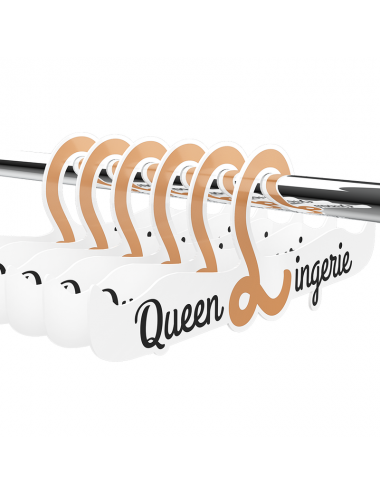 QUEEN LINGERIE PERCHA PARA LENCERIA 27.5 CM (1 Unidad)