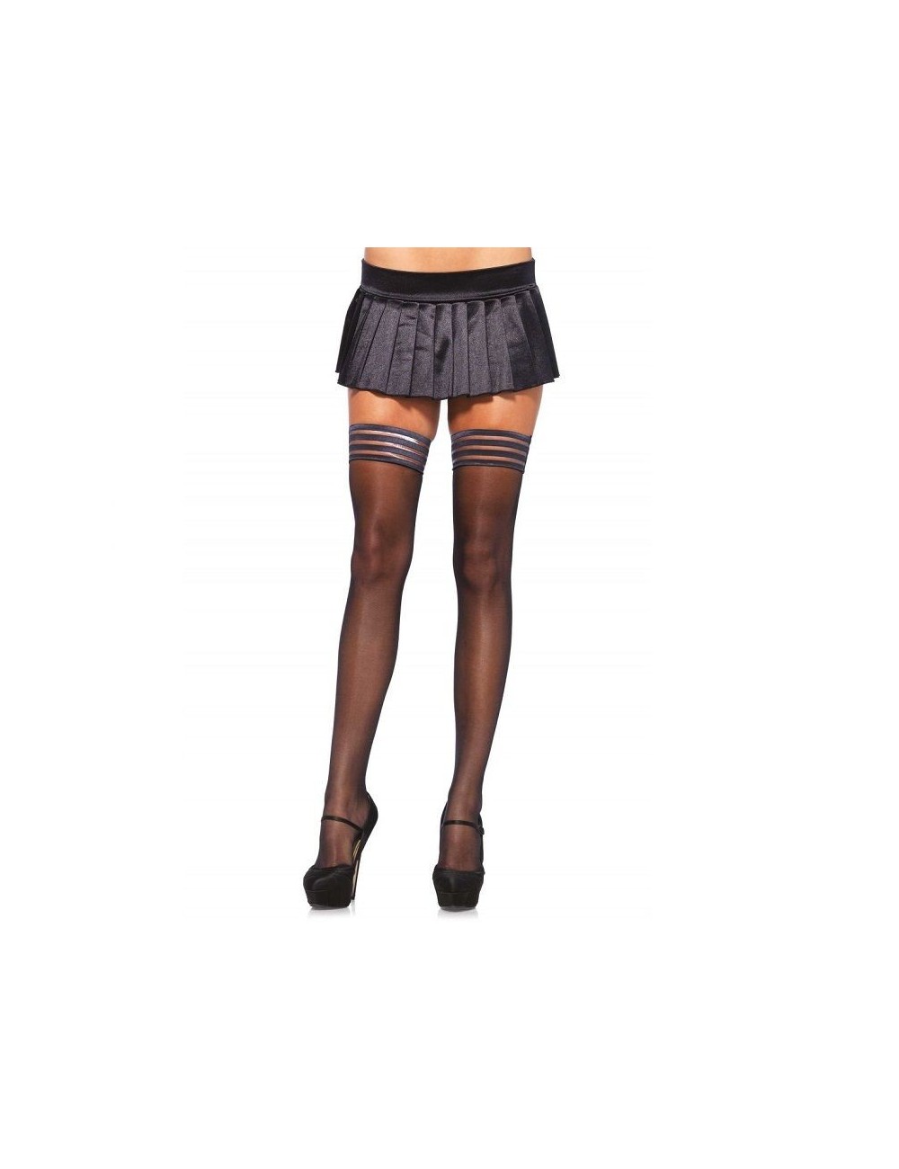 LEG AVENUE - COLLANT AVEC 4 AJUSTEMENTS EN SILICONE LEG AVENUE - COLLANT AVEC 4 AJUSTEMENTS EN SILICONE