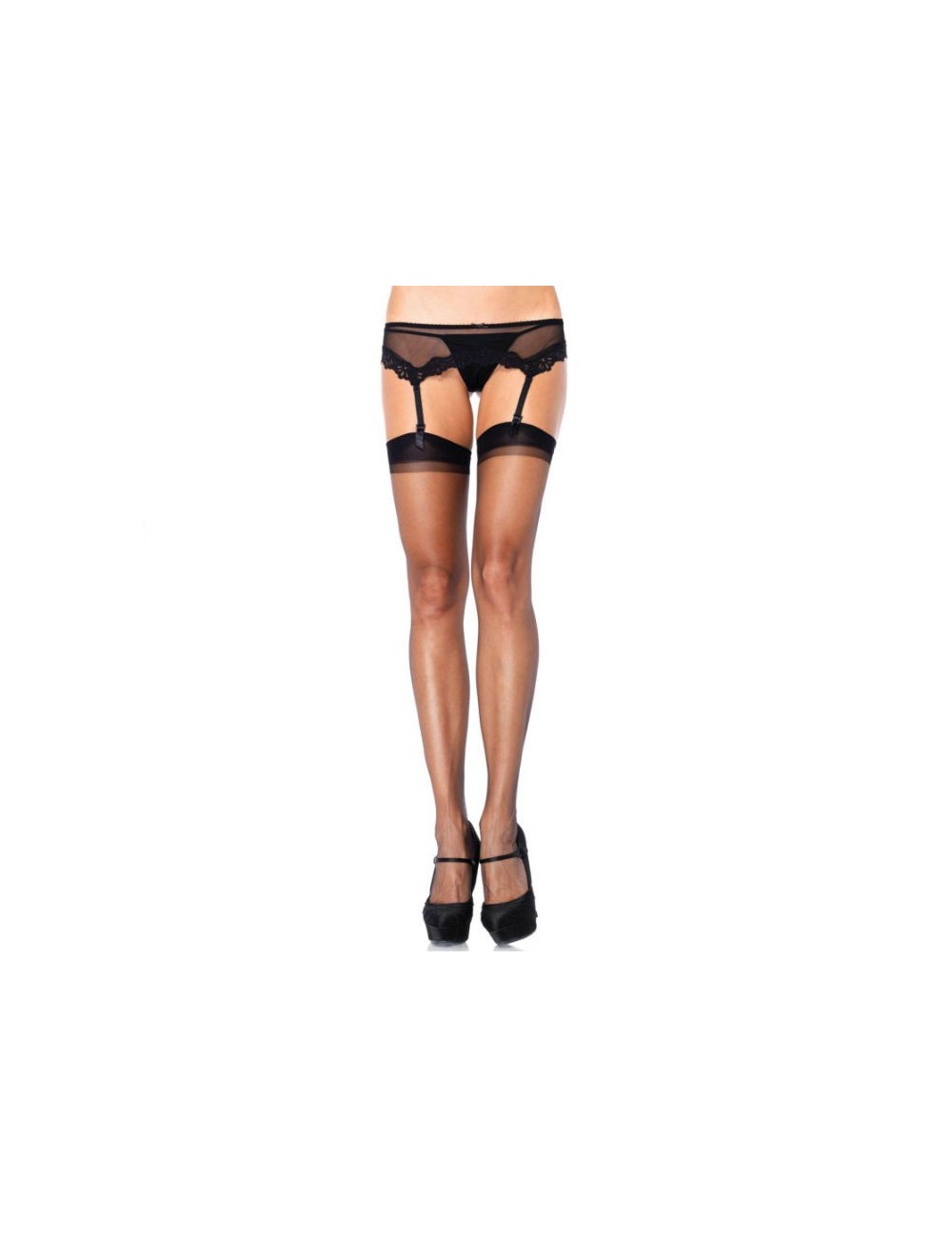 LEG AVENUE - BAS ULTRA TRANSPARENTS