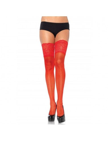 LEG AVENUE - STAY UPS SHEER CUISSE HAUT GRANDE TAILLE