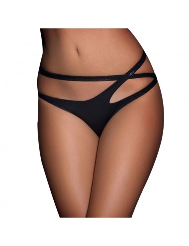 CULOTTE CROISÉE À DOUBLE BRACELET QUEEN LINGERIE S / M