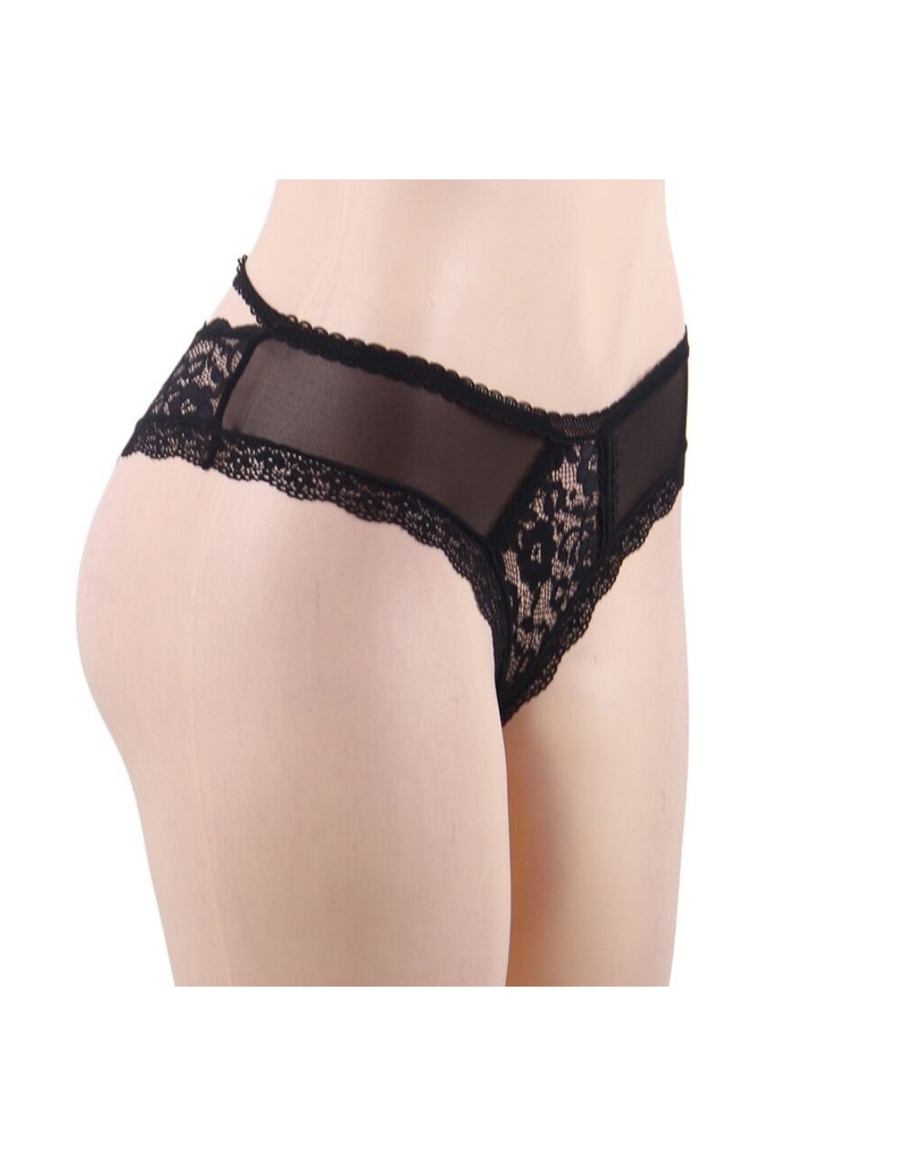 QUEEN LINGERIE - CULOTTE DENTELLE FLORALE S/M