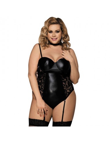 Lingerie - Bustiers et Corsets - Corset subblime queen plus fetish style - Subblime Queen Plus Size