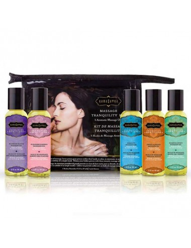 Kit tranquillitã de massage kama sutra - Huiles de massage - Kamasutra Cosmetics