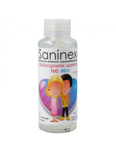 Saninex multiorgasmic femme duo plus 2 en 1 - Huiles de massage - Saninex Oils/lubes