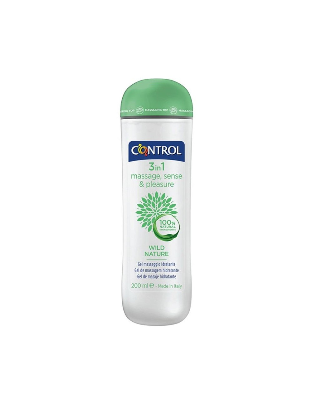 Control wild nature gel masaje 3 en 1 200 ml - Huiles de massage - CONTROL LUBS Control wild nature gel masaje 3 en 1 200 ml - Huiles de massage - CONTROL LUBS