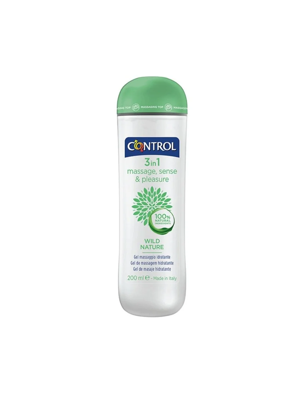 Control wild nature gel masaje 3 en 1 200 ml - Huiles de massage - CONTROL LUBS Control wild nature gel masaje 3 en 1 200 ml - Huiles de massage - CONTROL LUBS
