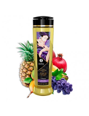 SHUNGA - HUILE DE MASSAGE ÉROTIQUE LIBIDO 240 ML