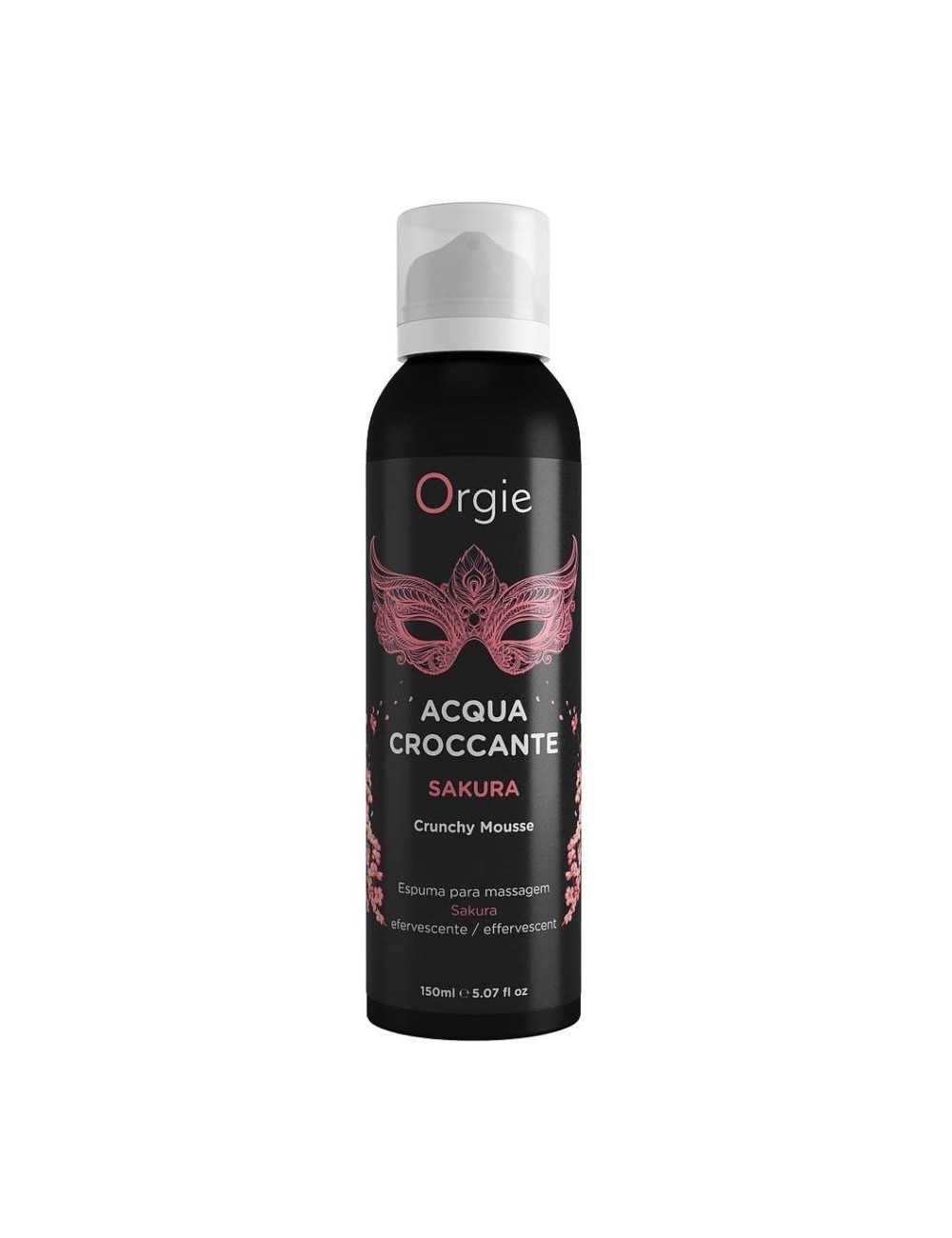 Orgie mousse hydratante effervescente sakura scent 150 ml - Huiles de massage - Orgie