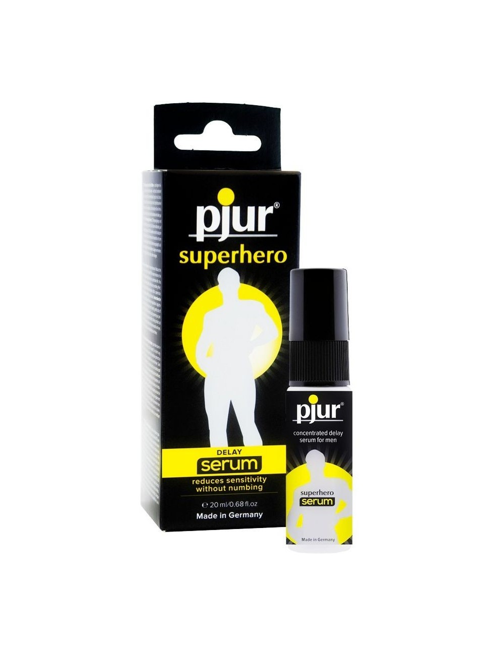 Pjur superhero serum retardante concentrado 20ml - Lubrifiants - Pjur