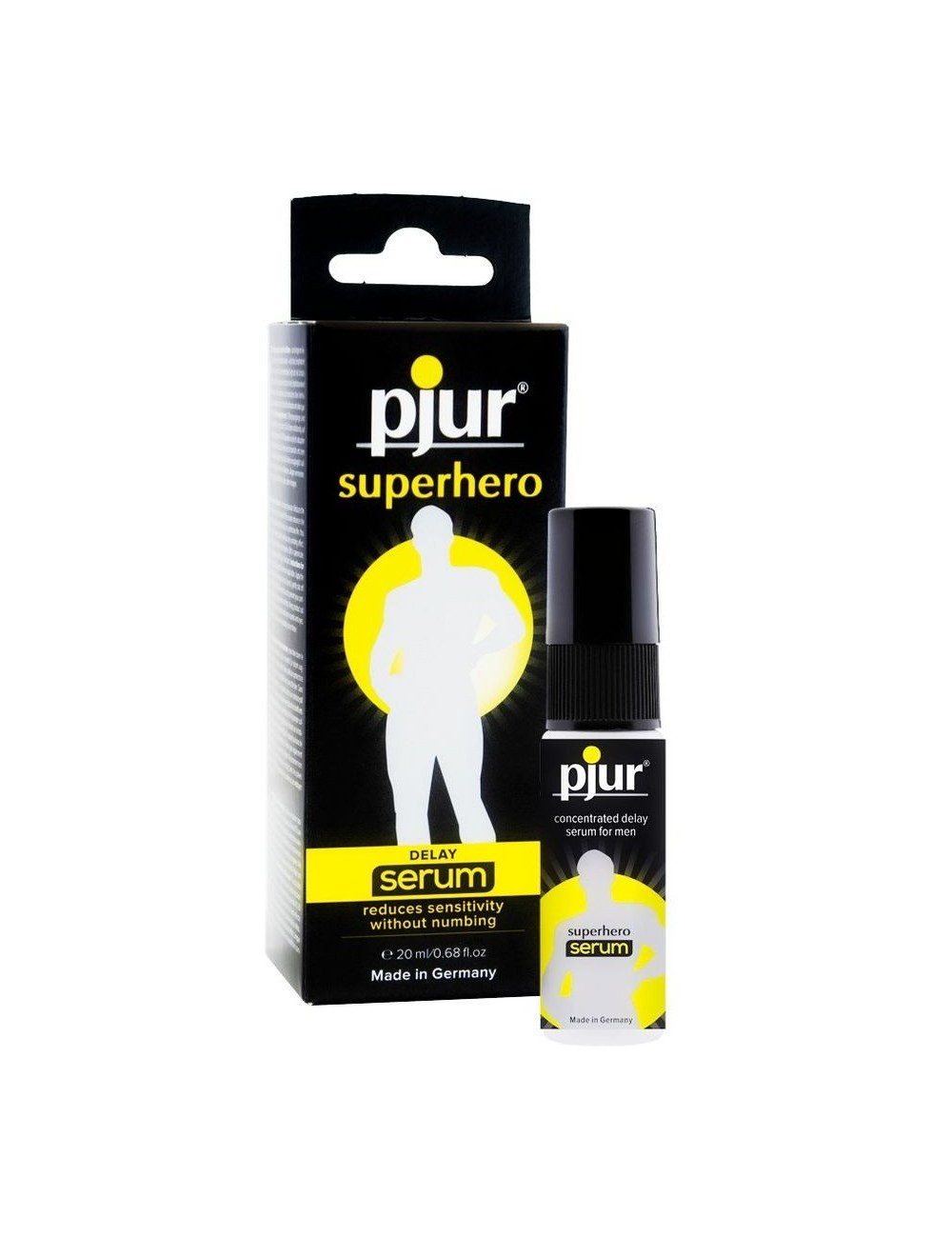 Pjur superhero serum retardante concentrado 20ml - Lubrifiants - Pjur Pjur superhero serum retardante concentrado 20ml - Lubrifiants - Pjur