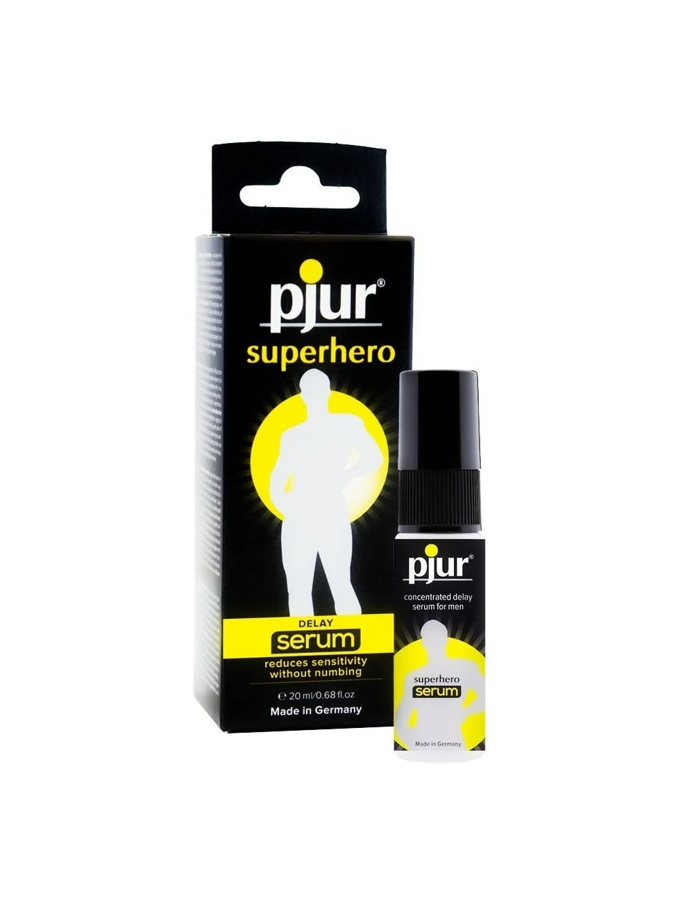 Pjur superhero serum retardante concentrado 20ml - Lubrifiants - Pjur Pjur superhero serum retardante concentrado 20ml - Lubrifiants - Pjur