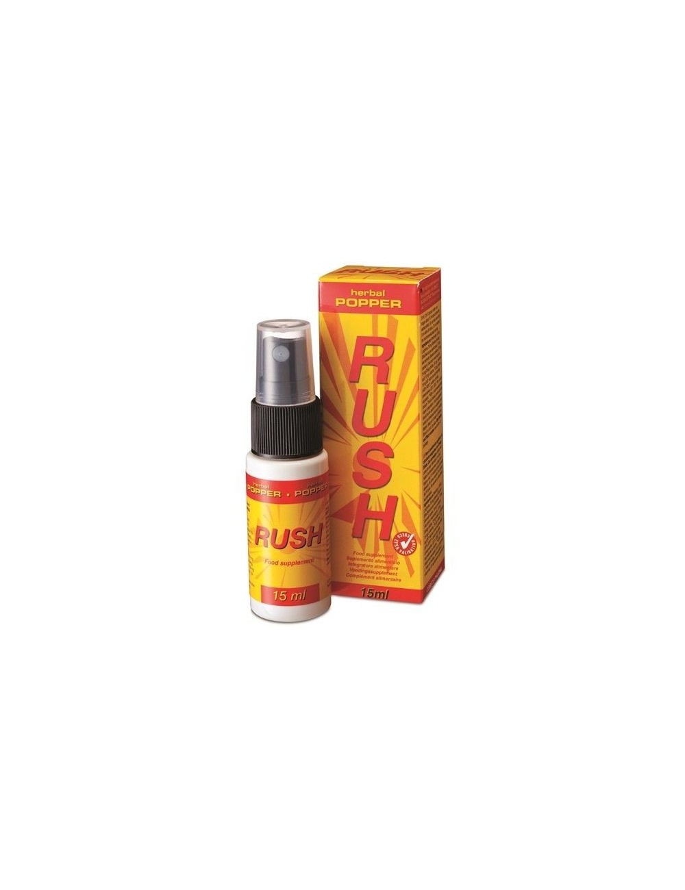 Rush spray aux herbes 15ml - Lubrifiants - Cobeco Pharma