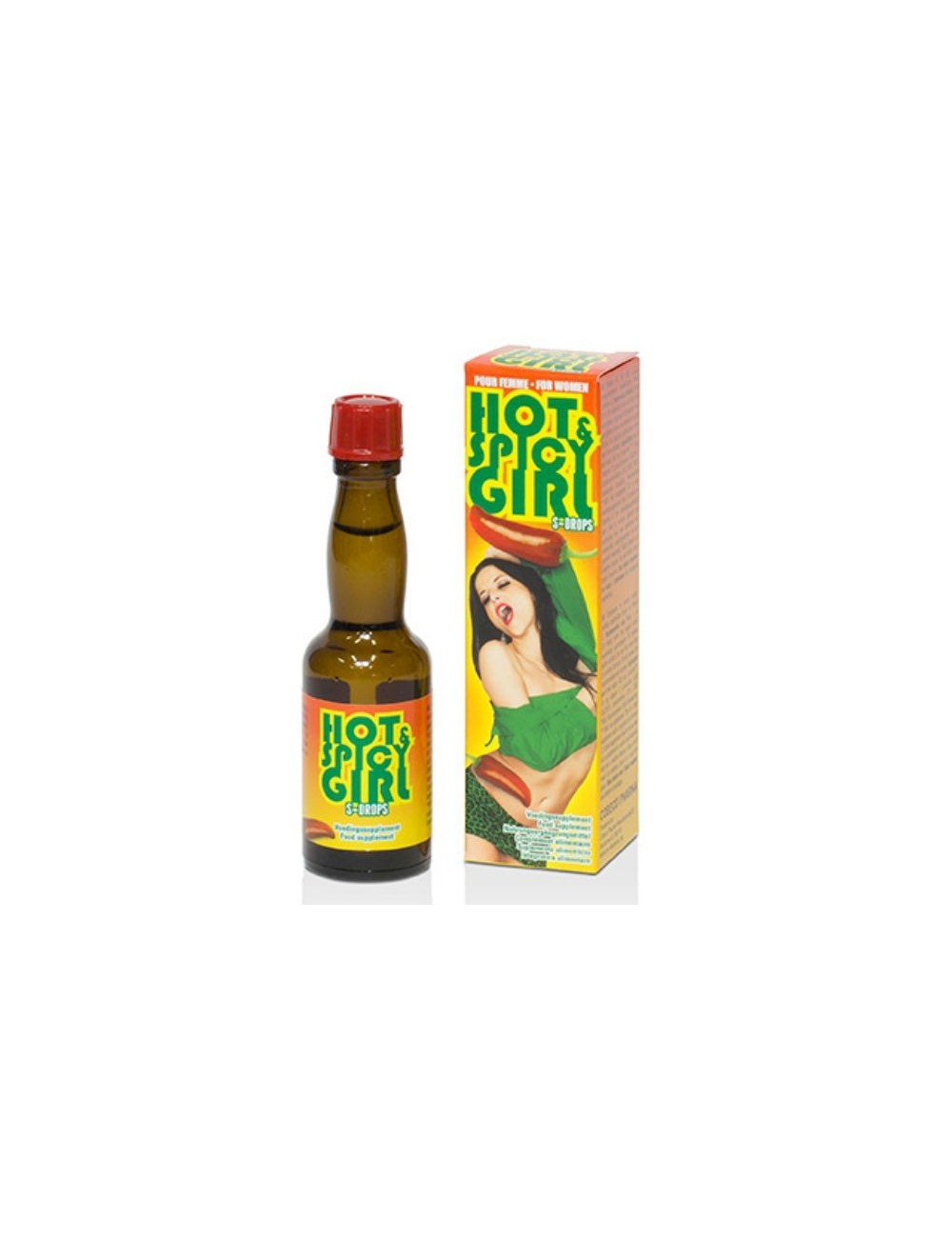 Cobeco hot spicy girl 20ml - Lubrifiants - Cobeco Pharma