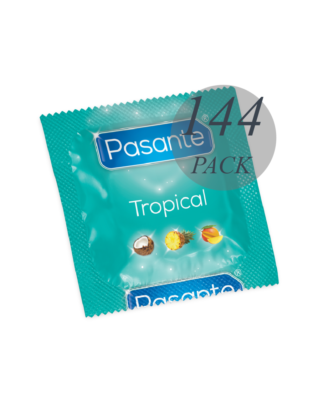 PASANTE - LES PRÉSERVATIFS SAVEURS TROPICALES 144 UNITÉS PASANTE - LES PRÉSERVATIFS SAVEURS TROPICALES 144 UNITÉS