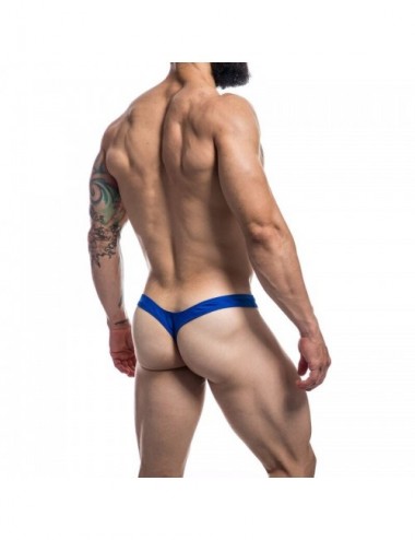 CUT4MEN - Thong AMÉLIORANT LA POCHETTE BLEU ROYAL XL