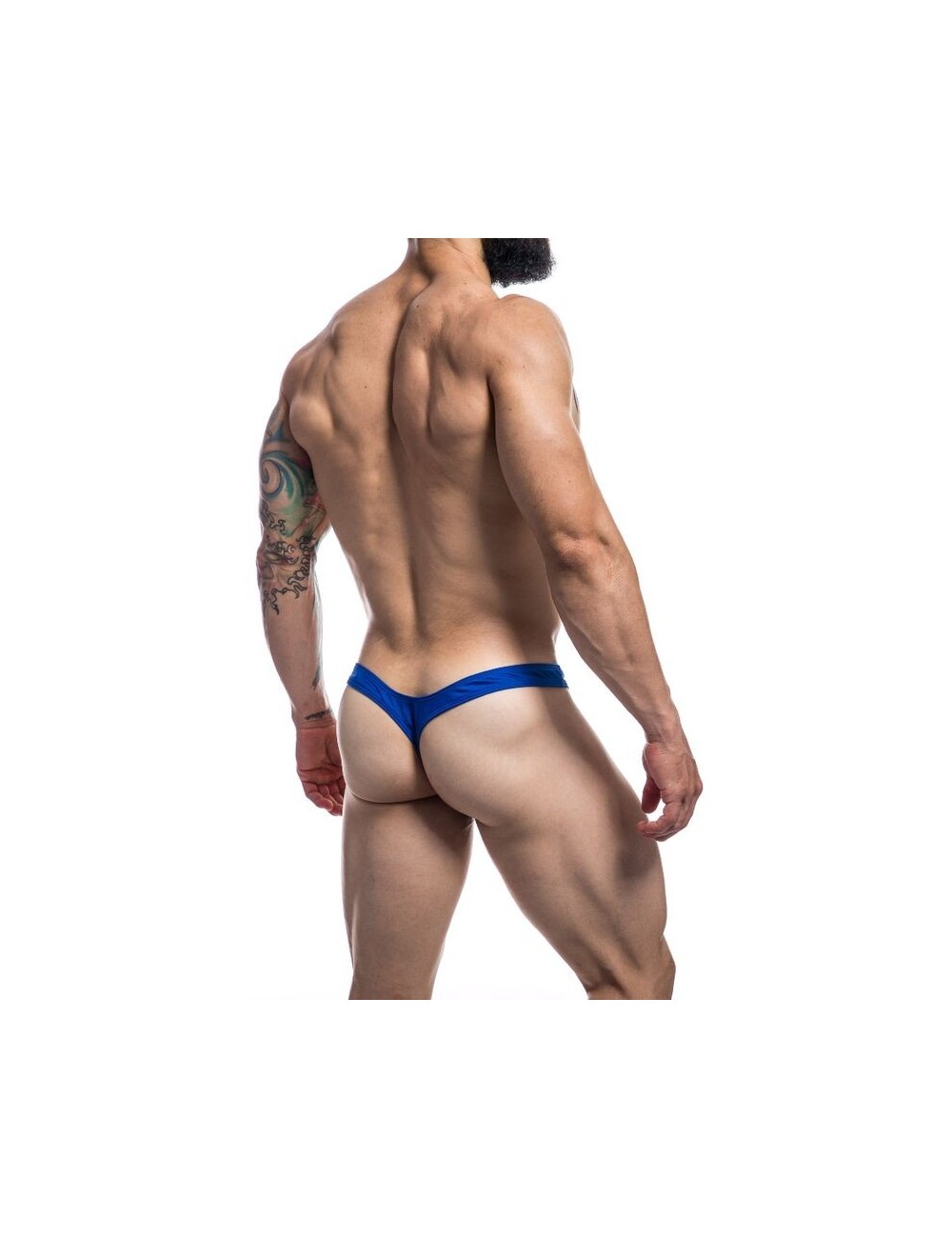 CUT4MEN - Thong AMÉLIORANT LA POCHETTE BLEU ROYAL XL