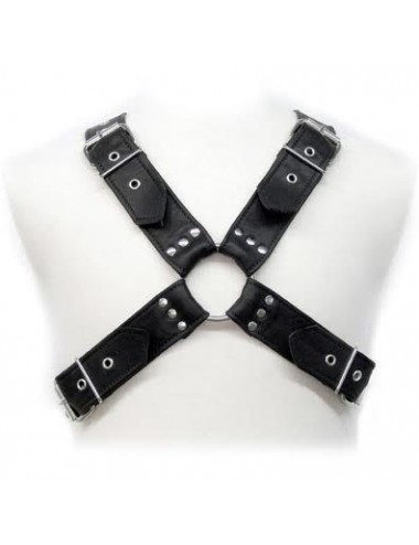 Sextoys - Bondage - SM - Harnais boucles de corps en cuir - Leather Body