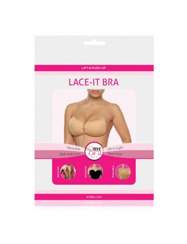 BYEBRA LACE-IT BRA CUP C IN NUDE