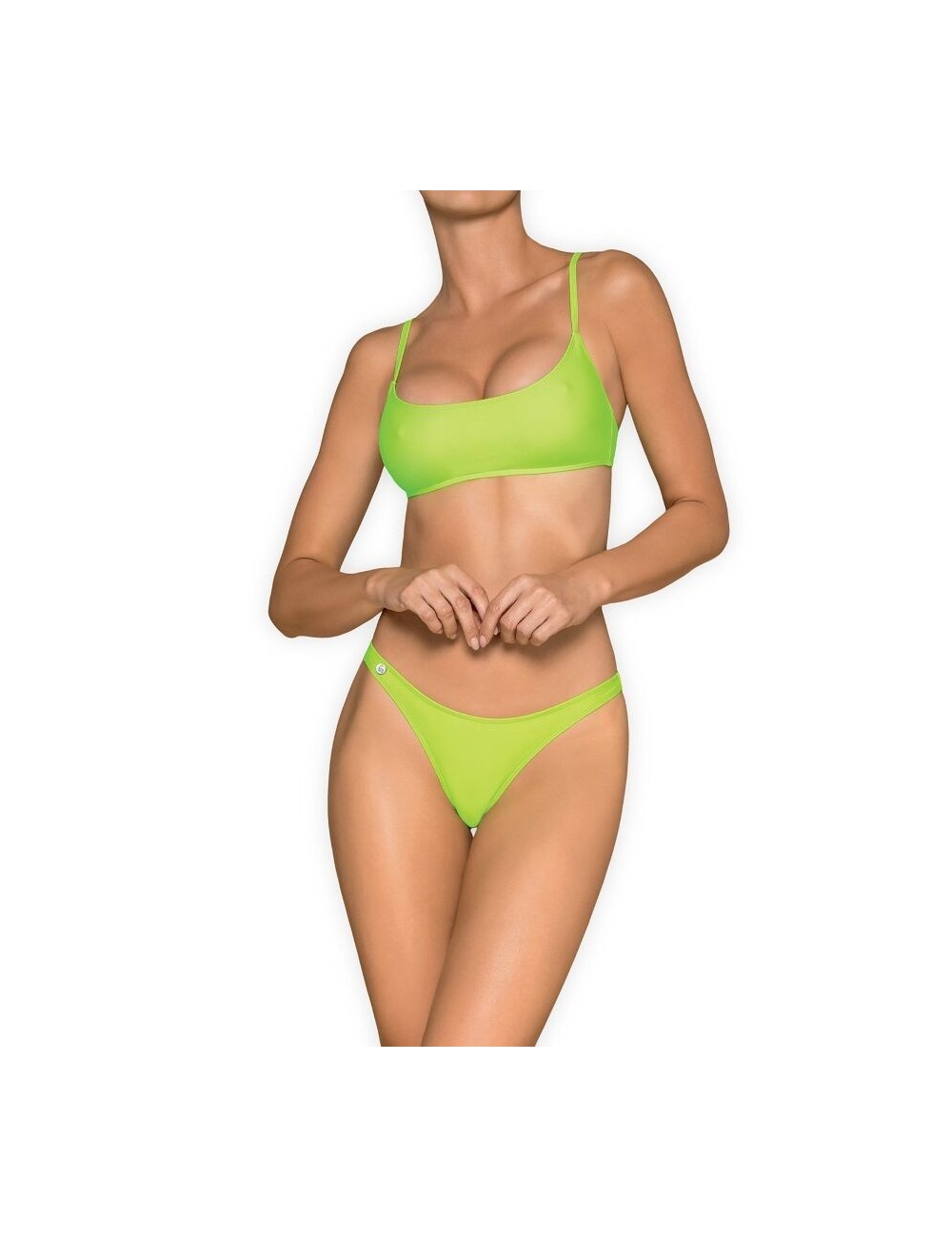 Lingerie - Maillots de bain et tenues de plage - Obsessive - mexico beach bikini verde l - Obsessive Summer