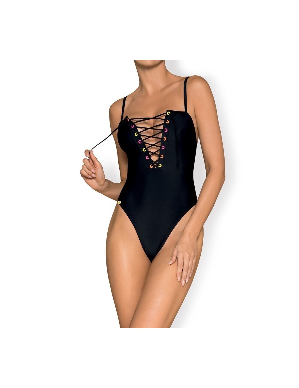 Lingerie - Maillots de bain et tenues de plage - Obsessive - beverelle baãador negro s - Obsessive Summer