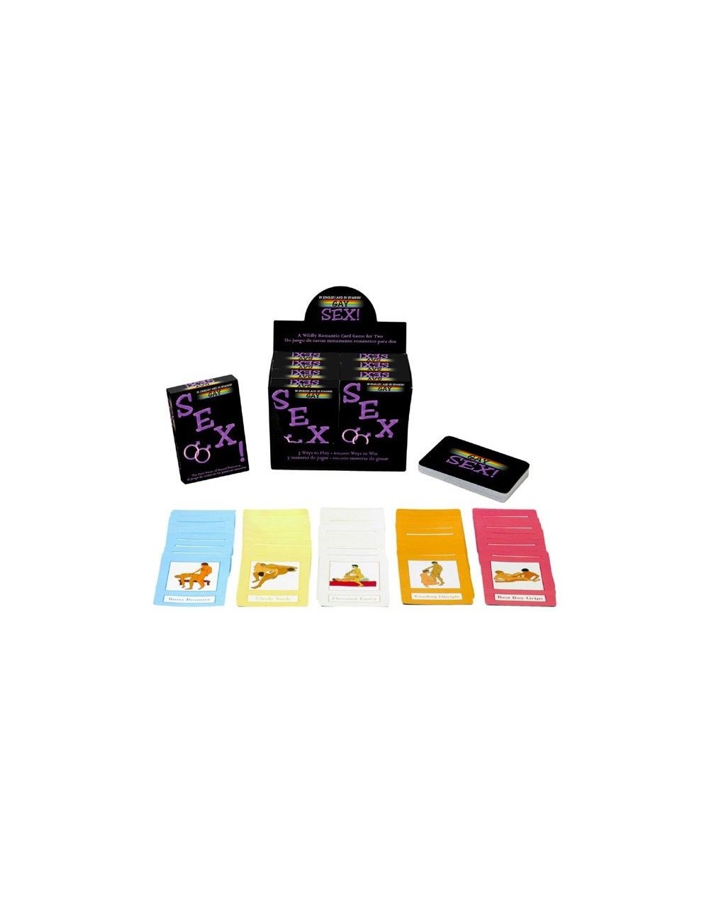 Sextoys - Jeux coquins - Naipes de sexo gay, jeu de cartes gay es / fr - Kheper Games