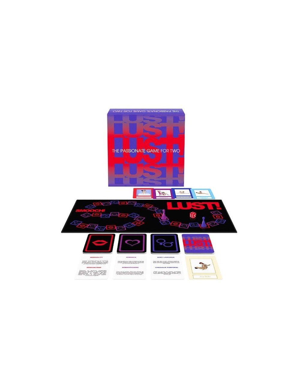 Sextoys - Jeux coquins - Jeu de lust passionnã pour deux. es / en - Kheper Games Sextoys - Jeux coquins - Jeu de lust passionnã pour deux. es / en - Kheper Games