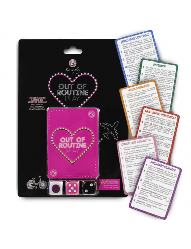 Sextoys - Jeux coquins - Secretplay juego cambia tu rutina version es / en - Secretplay 100% Games