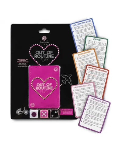 Sextoys - Jeux coquins - Secretplay juego cambia tu rutina version es / en - Secretplay 100% Games