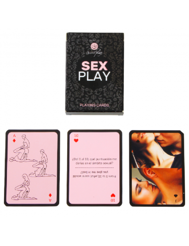 Sextoys - Jeux coquins - Secretplay juego de cartas sex play es/en - Secretplay 100% Games