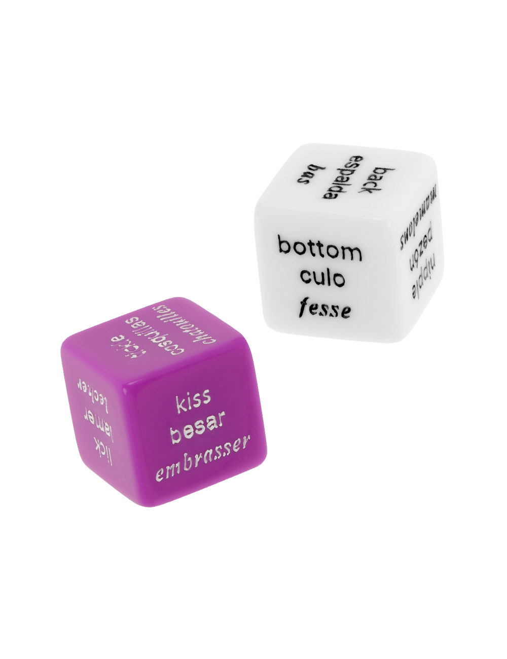 Sextoys - Jeux coquins - Coverme juego de dados erãticos es/fr/en - Coverme